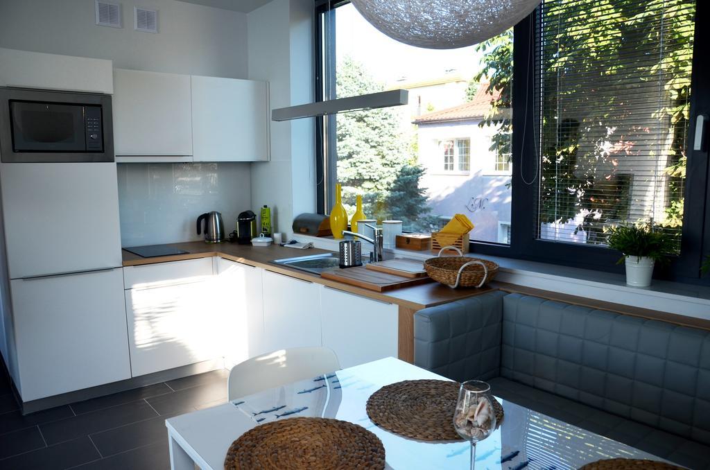Apartment Morski Widok W Boulevard Ustronie Morskie Chambre photo